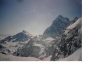 Il Viso Mozzo e il Monviso dai pressi del colle delle Traversette