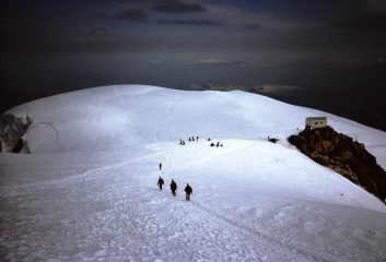 Alla Vallot, scendendo