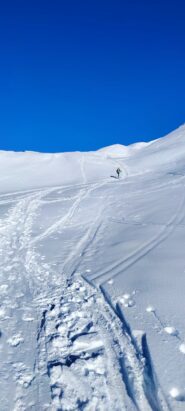 Salita da sud, neve continua dai 2000 metri 