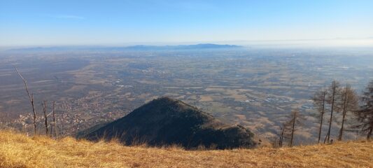 Il monte Baron, appena superato