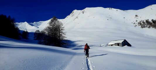 Si entra nel vallone superiore