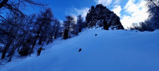 Passaggio alla Rocca Courba