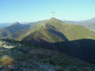 La dorsale vista dal monte Croce