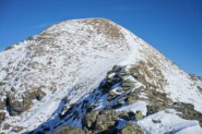 Dall'anticima del Bieteron alla cima: poca neve, probabilmente fattibile