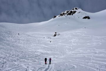 Sul percorso classico per il monte Flassin