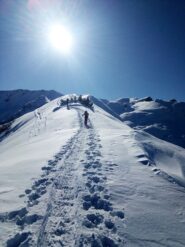 ultimo tratto alla cima