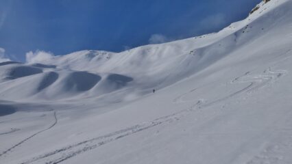 Neve portante sui pendii assolati