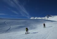 Sopra il lariceto, verso la Combe de l'Uvernage