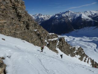 Partenza con neve morbida