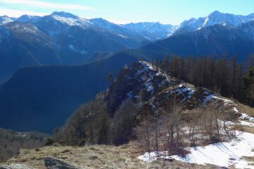 Panorama verso la val Germanasca