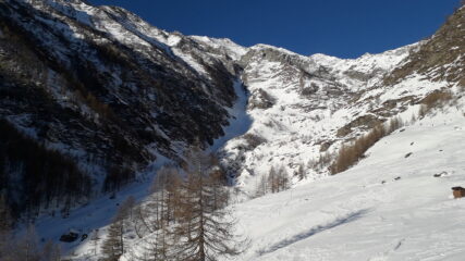 e anche e ancor piu nella parte alta del vallone..