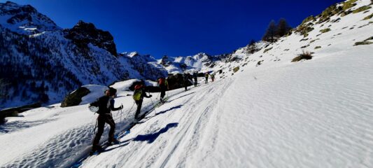 Nel vallone Forneris