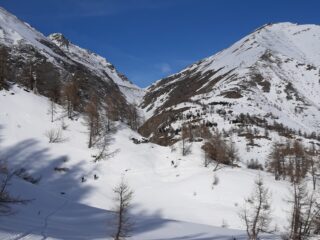 Vallone verso il Colle dell'Urina