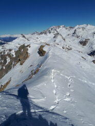 In cima al Piz d'Emmàt