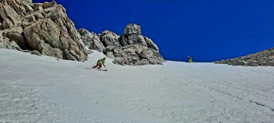 Discesa dal col d'Enclausette est