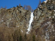 La cascata al pomeriggio