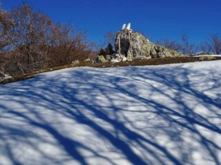 L'arrivo al monte Moura