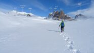 Neve da sballo, ovviamente negli avvallamenti.