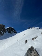 in vista della cima