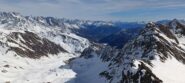 sguardo sulla valle del Gran St.Bernardo a dx il Gran Crèton e il Crèton du Midi.