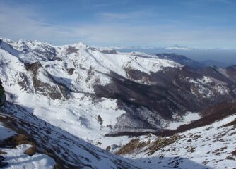 vista verso Mondolè e Cima  Baussetti