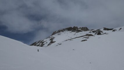 Verso la Pointe d'Aval