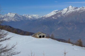 Il Pian dell'Orso salendo alla punta dell'Orso