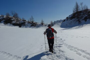 Sulla poca neve al Piano