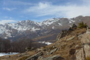 Panorama dal colle sulle vette della val di Viù