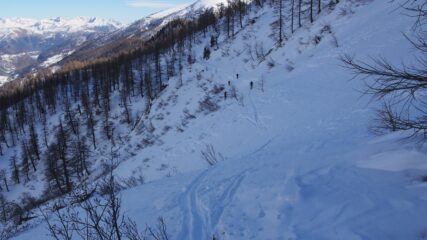 condizioni traverso vallone bout du col