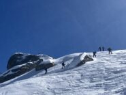 In arrivo al colle del Ponteranica