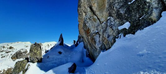 Alla base del Parvetto