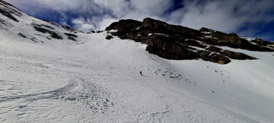 Discesa vallon Enchastraye parte alta