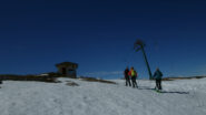 Arrivo all'ultimo ski-lift