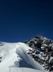 dal colletto verso la cima