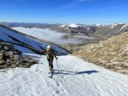 Arrivo alla Forca Viola