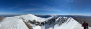 panorama con mare a sx poi Maiella e Gran Sasso