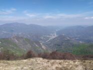 Veduta su Garessio e la bassa Valle Tanaro dal Galero