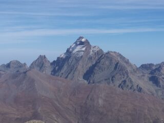 Monviso appena imbancato visto dal Salza 