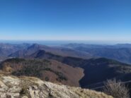 Panorama sulla piana di Albenga e il mare