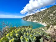 Panorama della costa ligure verso ovest