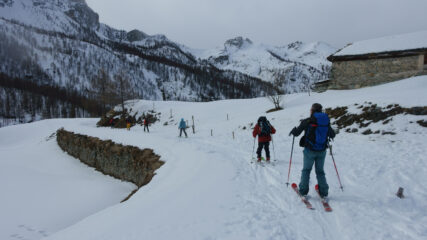 Arrivo sulla strada