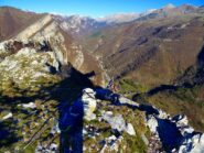 Ponte di Nava e alta val Tanaro dalla Ferraira