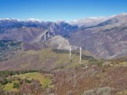 Dalla cima Nord di rocca delle Penne