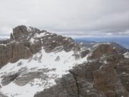 Dalla vetta il Campanile di Vallesinella