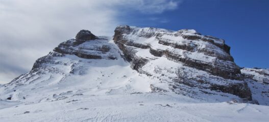 Cima Grostè ed il suo canale nord