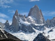 Da sx Cerro Poincenot e Fitz Roy