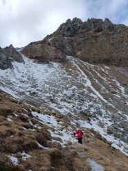 Ultimo tratto del traverso verso sud