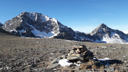 Meidassa e Manzol dalla quota 2697m delle Rocce Founs..