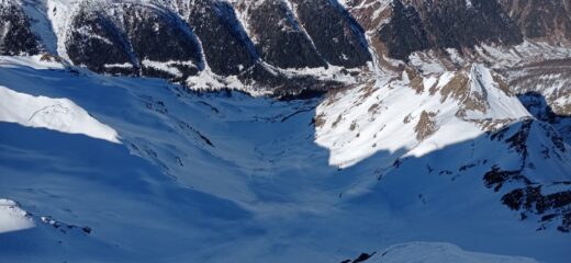 Dalla cima la Val Piana